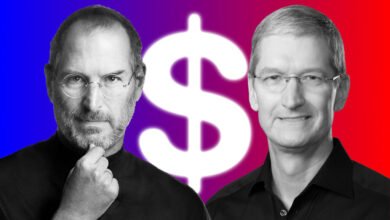 Photo of Tim Cook cobra 3 millones de veces más que Steve Jobs. Aunque la cifra tiene truco