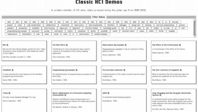 Photo of Demos clásicas de interfaces de usuario (1983-2002)