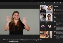Photo of Microsoft Teams introduce la vista de lenguaje de señas para las reuniones