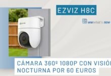 Photo of EZVIZ H8c, cámara WIFI con visión nocturna, giro de 360 grados, seguimiento automático y 1080p