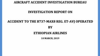 Photo of Publicado el informe final sobre el accidente del vuelo 302 de Ethiopian Airlines