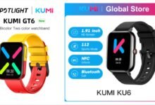 Photo of KUMI presenta dos relojes inteligentes buenos y baratos, el GT6 y el KU6