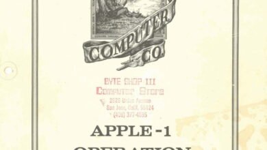 Photo of El escueto pero interesante e histórico manual de 12 páginas del Apple-1 (1976)