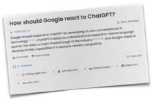 Photo of La inminente reacción de Google ante ChatGPT