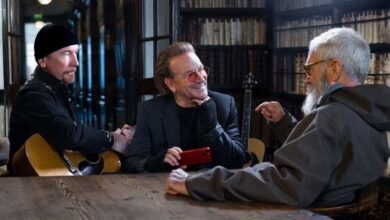 Photo of Bono and The Edge: A Sort of Homecoming, with Dave Letterman, un documental sobre los 50 años de historia de U2