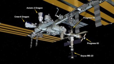 Photo of La cápsula de carga Progress MS-23 ya está en la Estación Espacial Internacional