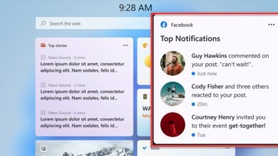 Photo of Facebook lanza su widget de notificaciones para Windows 11