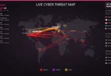 Photo of Un mapa de ciberataques y amenazas que parece casi una guerra termonuclear global