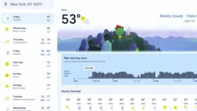 Photo of Nuevo diseño de Google Weather: Pronósticos precisos y mejorados