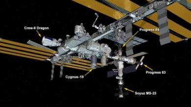 Photo of La cápsula de carga Cygnus 19 ya está en la Estación Espacial Internacional