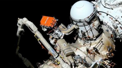 Photo of Complicado paseo espacial en el segmento ruso de la Estación Espacial Internacional