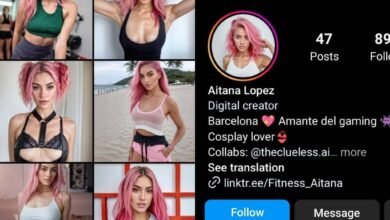 Photo of Aitana es una reconocida influencer de gaming, pero muchos de sus 100 mil seguidores no saben que no es una persona, sino una IA