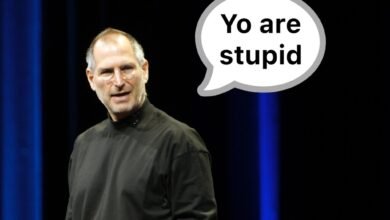 Photo of "Eres idiota y contratas a gente idiota", la sutileza con la que Steve Jobs dio una importante lección de liderazgo