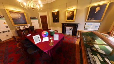 Photo of Una visita virtual a la casa y fundación del físico y matemático James Clerk Maxwell en Edimburgo