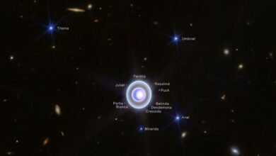 Photo of La NASA publica detallada foto de Urano y sus satélites