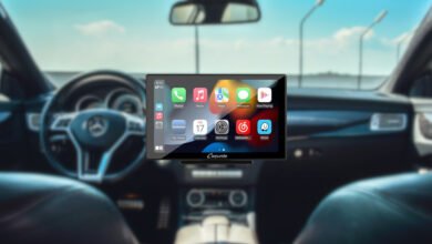 Photo of Añade Apple CarPlay a cualquier coche con esta pantalla "inteligente" que está rebajadísima con cupón