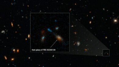 Photo of El Hubble identifica desde dónde provino el último FRB