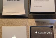 Photo of En su primer día trabajando en Apple recibió un montón de notas y un cuaderno con una frase de Steve Jobs realmente extraña