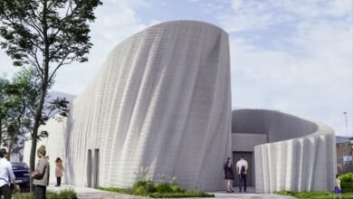 Photo of Así es el edificio más grande de Europa nacido de una impresora 3D