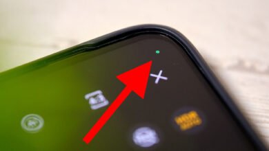 Photo of Qué significa el punto verde que sale a veces en la pantalla de tu móvil Android