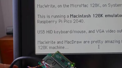 Photo of Han 'resucitado' el Macintosh 128K de 1984 usando una Raspberry Pi de menos de 10 euros. Así lo han logrado