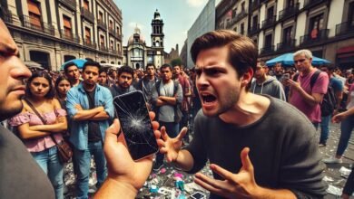 Photo of La nueva estafa del 'teléfono roto' con la que roban miles de pesos a los transeúntes en Ciudad de México