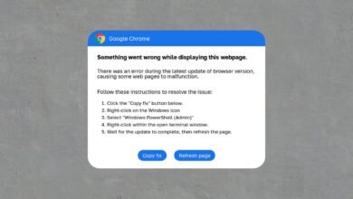 Photo of Esta notificación falsa de Google Chrome está logrando que sus víctimas ejecuten malware en sus PC