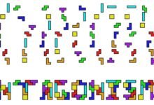 Photo of Una tipografía que homenajea a un videojuego clásico y se construye pieza a pieza: Tetris Font