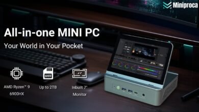 Photo of Un Mini PC con pantalla incorporada: La nueva joya de Miniproca